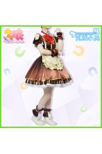 2XXT Cosplay Uma Musume Pretty Derby Mihono Bourbon Valentine Maid Cosplay Costume
